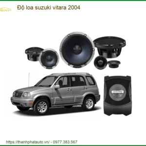 Độ Loa Suzuki Vitara 2004 - Địa Chỉ Nâng Cấp Uy Tín TPHCM