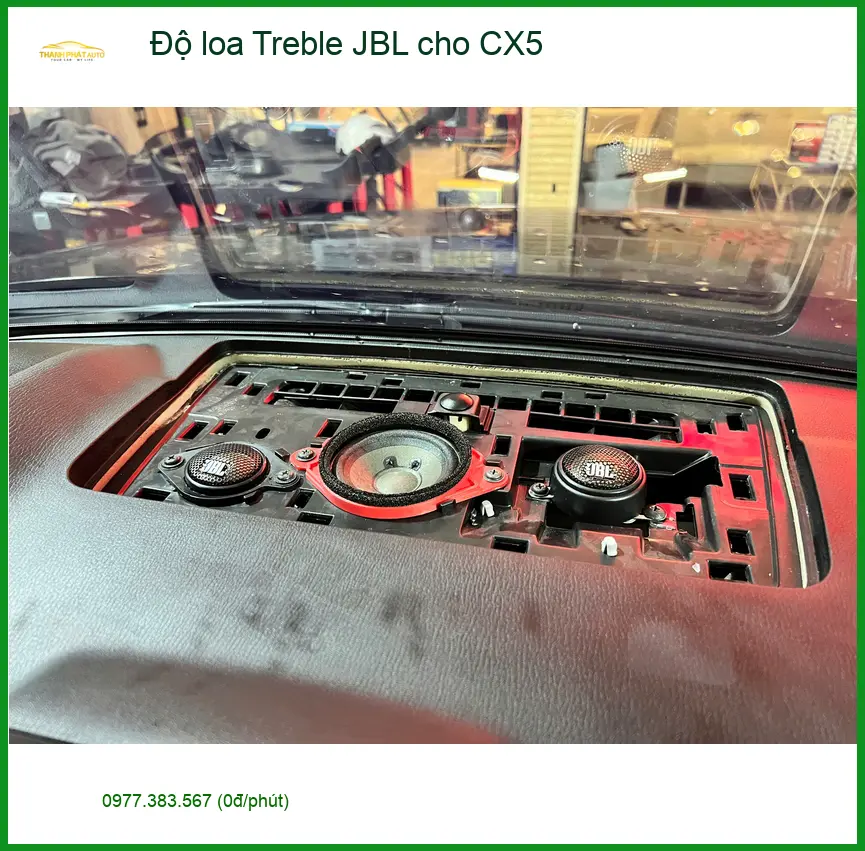 Anh Khải độ loa Treble JBL cho CX5 tại Quận Thủ Đức để âm nhạc sống động hơn ảnh thực tế 4