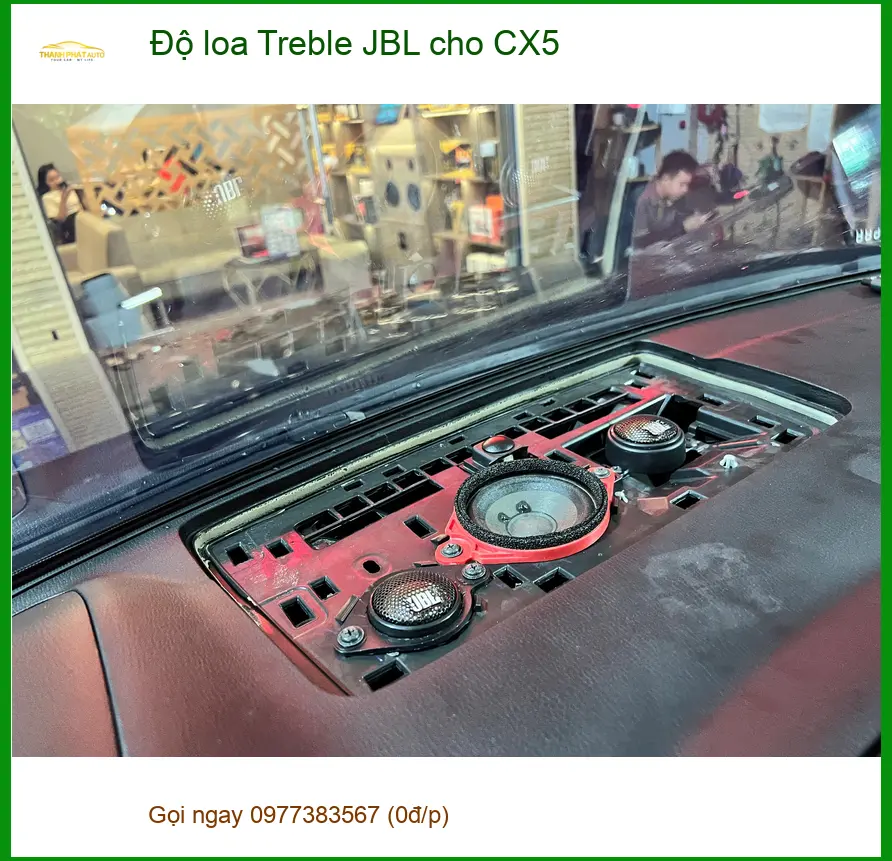 Anh Khải độ loa Treble JBL cho CX5 tại Quận Thủ Đức để âm nhạc sống động hơn ảnh thực tế 5