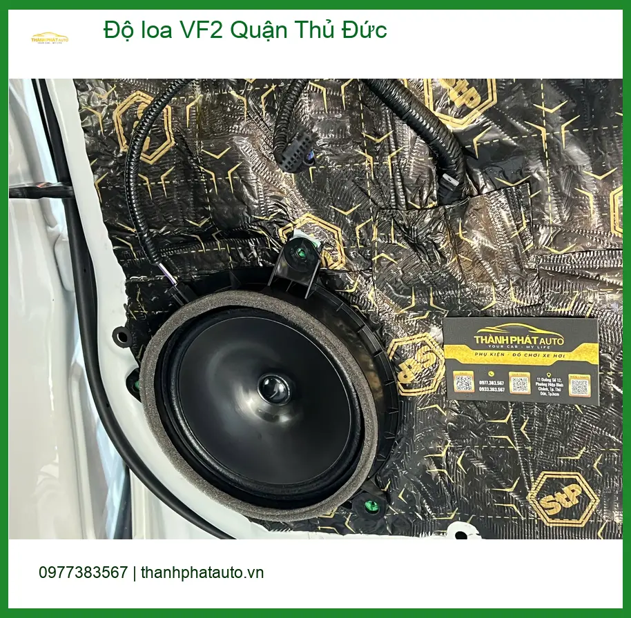 Trung Tâm Độ Loa Ô Tô loa VF2 Quận Thủ Đức - Thi Công Chuyên Nghiệp