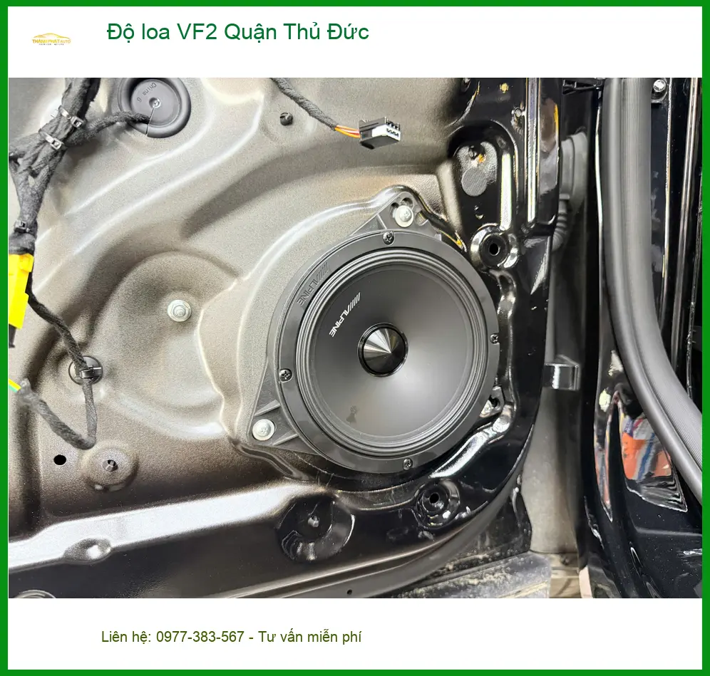 Trung Tâm Độ Loa Ô Tô loa VF2 Quận Thủ Đức - Thi Công Chuyên Nghiệp ảnh thực tế 3