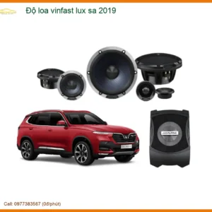 Nâng Cấp Âm Thanh Loa VinFast Lux SA 2019 - Trung Tâm Độ Uy Tín TPHCM