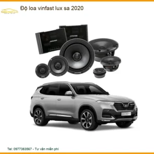 Độ loa Vinfast Lux SA 2020 - Trung Tâm Nâng Cấp Âm Thanh Loa Chính Hãng TPHCM