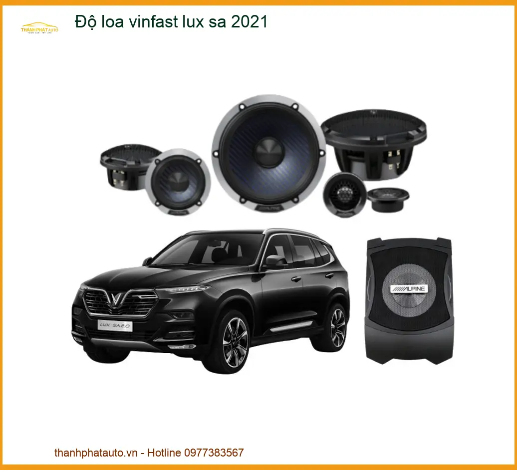 Độ Loa Vinfast Lux SA 2021 - Trung Tâm Nâng Cấp Chính Hãng TPHCM