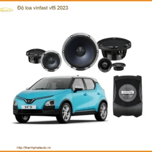 Độ loa Vinfast VF5 2023 - Địa Chỉ Chuyên Nâng Cấp Âm Thanh Uy Tín TPHCM