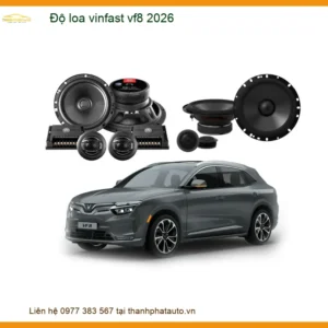 Độ Loa VinFast VF8 2026 - Trung Tâm Nâng Cấp Chính Hãng TPHCM