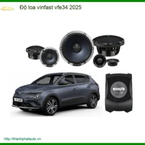 Độ Loa VinFast VF e34 2025 Cao Cấp - Trung Tâm Nâng Cấp Loa Chính Hãng TPHCM