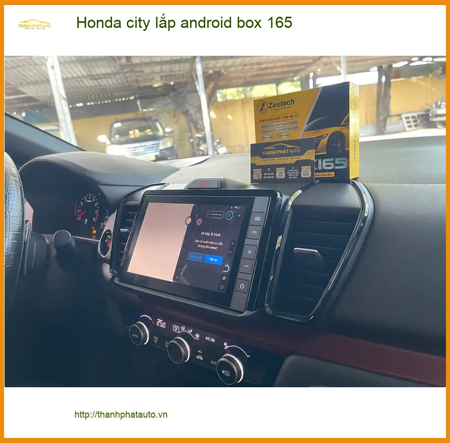 Anh Văn Tùng lắp Android Box cho Honda City tại Quận 12 để nâng tầm trải nghiệm giải trí ảnh thực tế 2