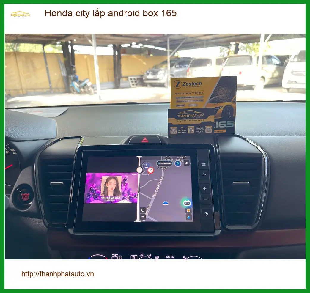 Anh Văn Tùng lắp Android Box cho Honda City tại Quận 12 để nâng tầm trải nghiệm giải trí ảnh thực tế 3