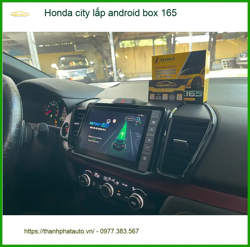 Anh Văn Tùng lắp Android Box cho Honda City tại Quận 12 để nâng tầm trải nghiệm giải trí ảnh thực tế 4