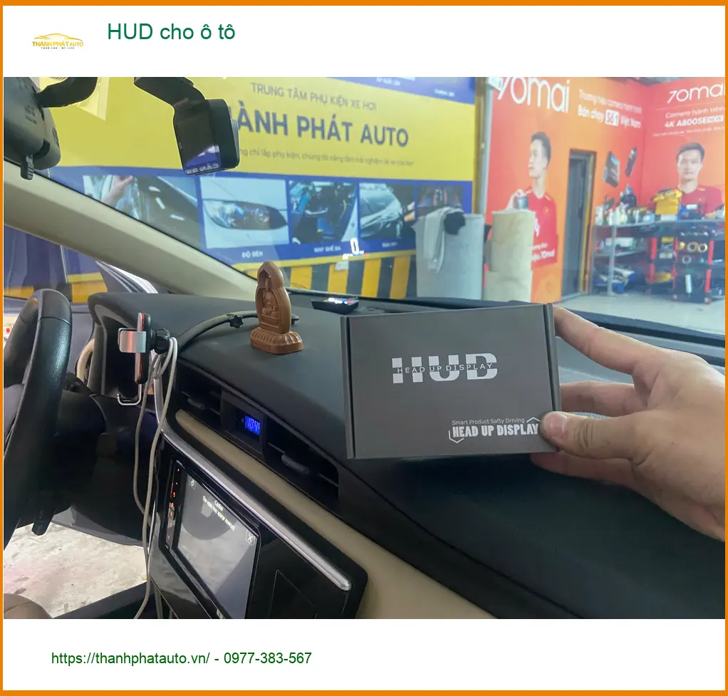 Anh Kiệt lắp HUD cho Hyundai Accent tại Quận 12 để lái xe an toàn hơn ảnh thực tế 4
