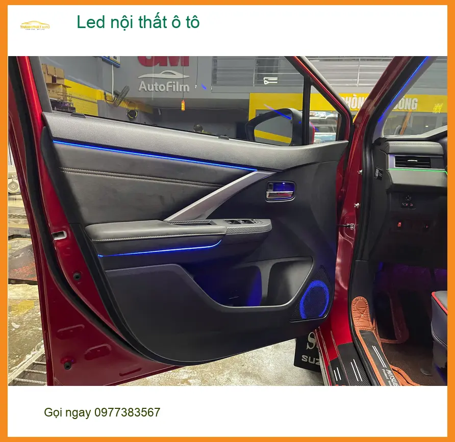 Chị Thuỷ độ Led nội thất ô tô Hyundai Kona ở Quận 9 để không gian xe thêm hiện đại ảnh thực tế 4