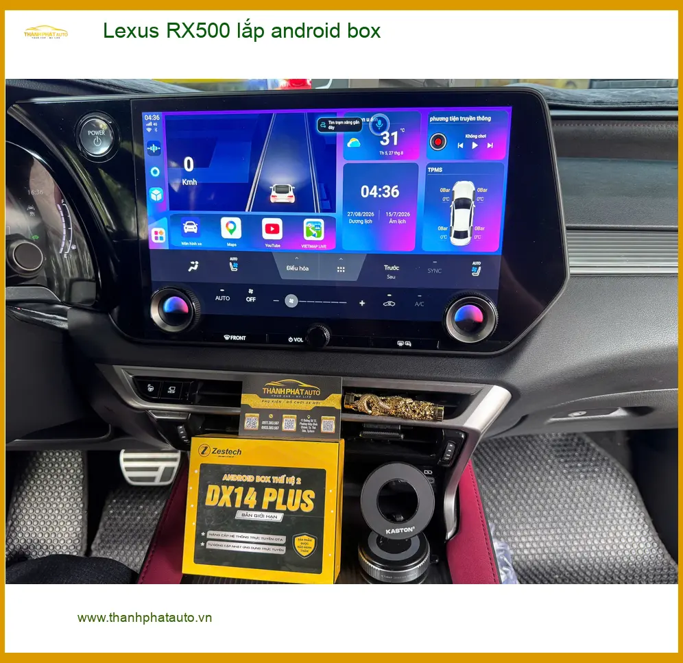 Địa chỉ Chị Mai gắn Android Box Lexus RX500 ở Quận 9 giá tốt