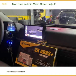 Nơi Lắp Màn Hình Android Ô Tô hình android Minio Green quận 2 - Giá Tốt TPHCM