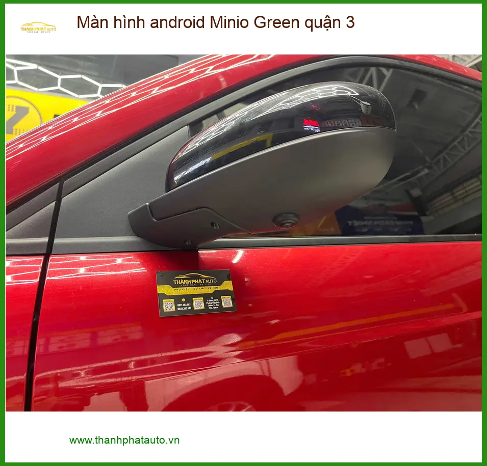 Nơi Lắp Màn Hình Android Ô Tô hình android Minio Green quận 3 - Giá Tốt TPHCM ảnh thực tế 2