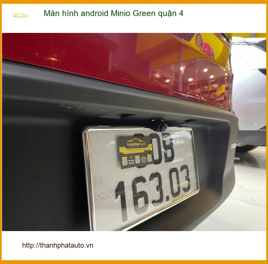 Nơi Lắp Màn Hình Android Ô Tô hình android Minio Green quận 4 - Giá Tốt TPHCM