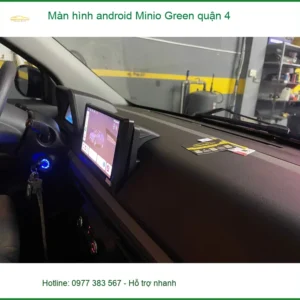 Nơi Lắp Màn Hình Android Ô Tô hình android Minio Green quận 4 - Giá Tốt TPHCM - Ảnh 2