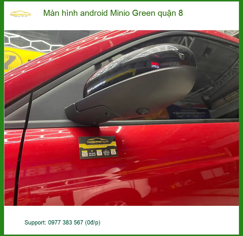 Nơi Lắp Màn Hình Android Ô Tô hình android Minio Green quận 8 - Giá Tốt TPHCM ảnh thực tế 2