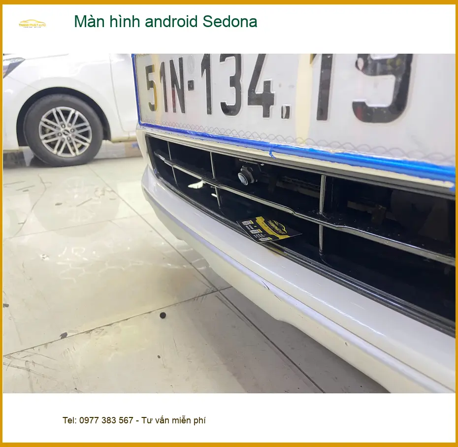 Chú Minh lắp màn hình android Sedona tại Quận 9 để nâng tầm tiện ích giải trí