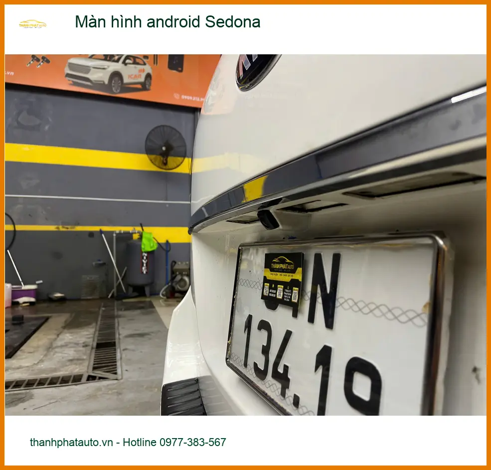Chú Minh lắp màn hình android Sedona tại Quận 9 để nâng tầm tiện ích giải trí ảnh thực tế 2