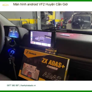 Nơi Lắp Màn Hình Android Ô Tô hình android VF2 Huyện Cần Giờ - Giá Tốt TPHCM - Ảnh 2