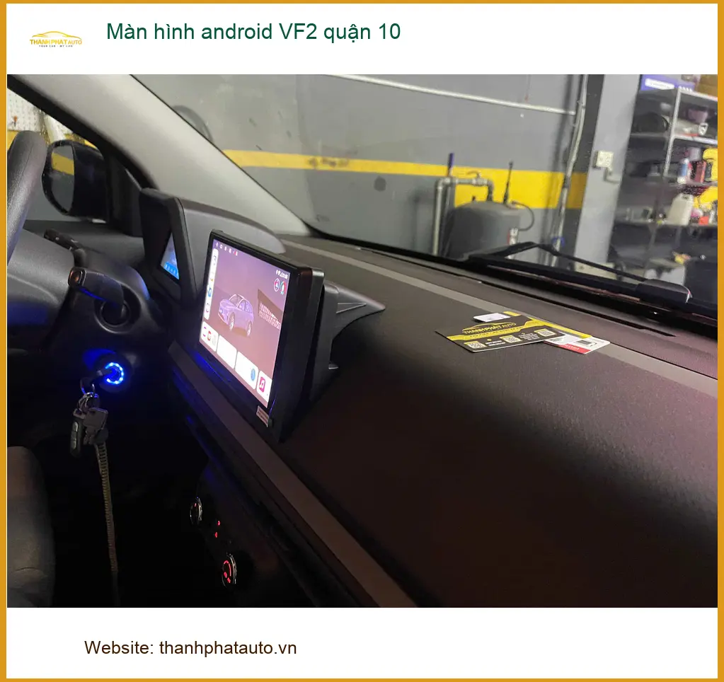 Trung Tâm Gắn Màn Hình Android Ô Tô hình android VF2 quận 10 - Giá Tốt TPHCM