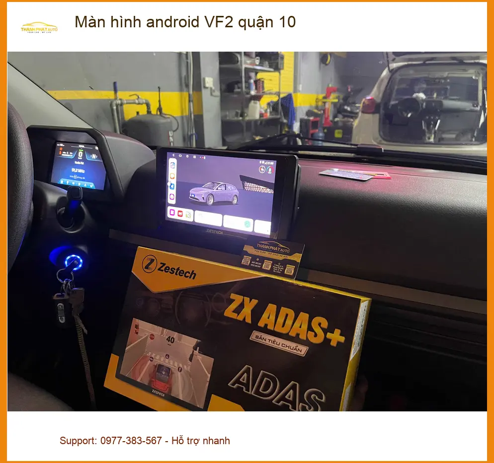 Trung Tâm Gắn Màn Hình Android Ô Tô hình android VF2 quận 10 - Giá Tốt TPHCM ảnh thực tế 2