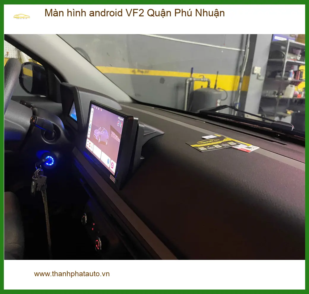 Nơi Gắn Màn Hình Android Ô Tô VF2 Quận Phú Nhuận - Giá Tốt TPHCM ảnh thực tế 2