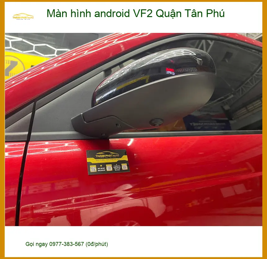 Nơi Lắp Màn Hình Android Ô Tô hình android VF2 Quận Tân Phú - Giá Tốt TPHCM
