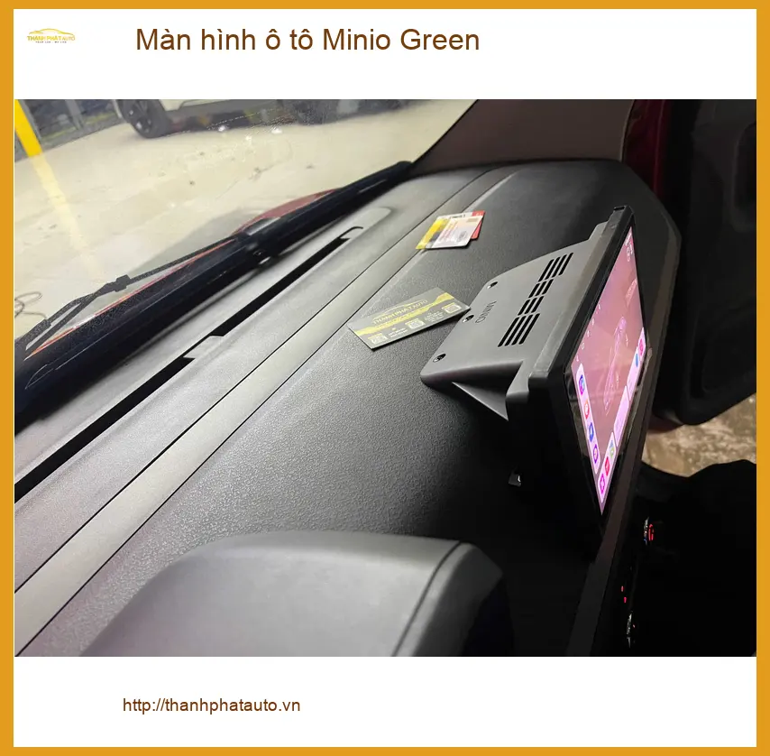 Anh Quân nâng cấp Màn hình ô tô Minio Green cho Mazda 3 ở Thủ Đức để có nhiều tính năng hơn ảnh thực tế 2