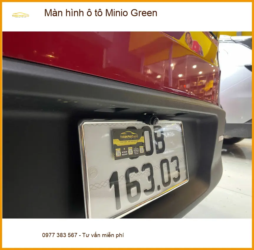 Anh Hoàng Nam lắp Màn hình ô tô Minio Green cho Toyota Raize tại Quận 9 vì màn zin thiếu tính năng ảnh thực tế 4