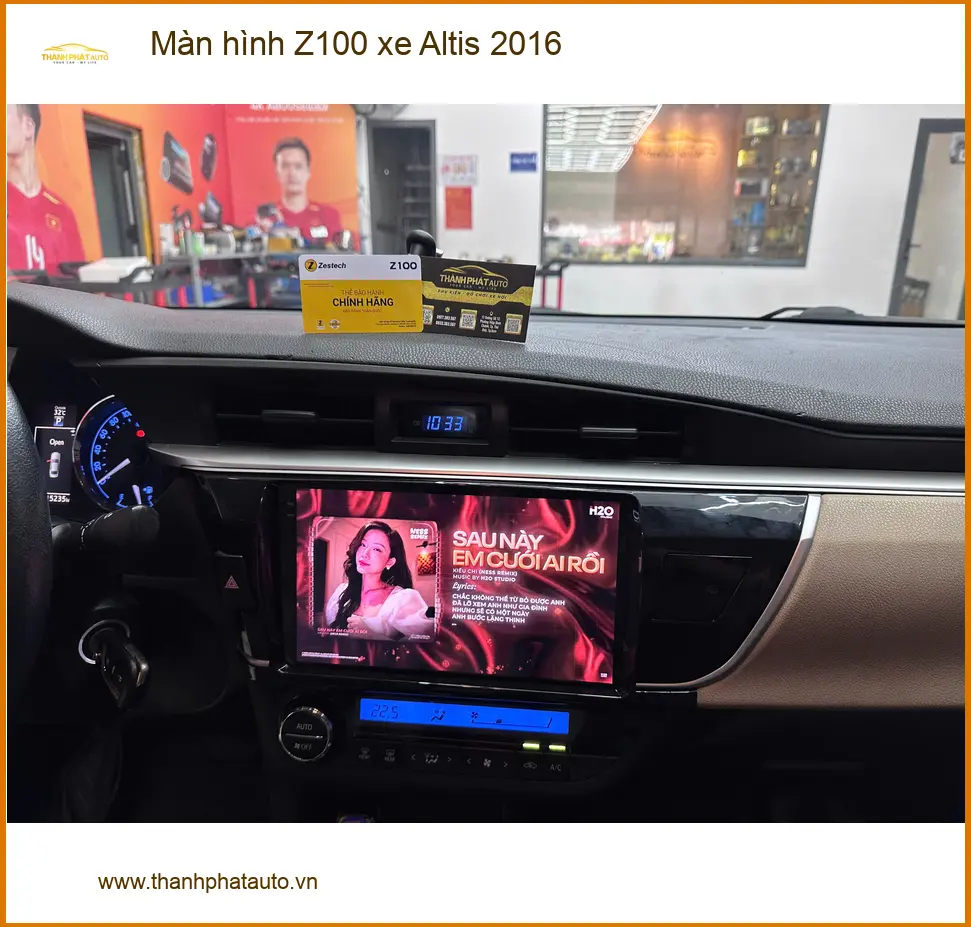 Anh Quang lắp Màn hình Z100 xe Altis 2016 ở Quận 12, nâng tầm giải trí ảnh thực tế 4