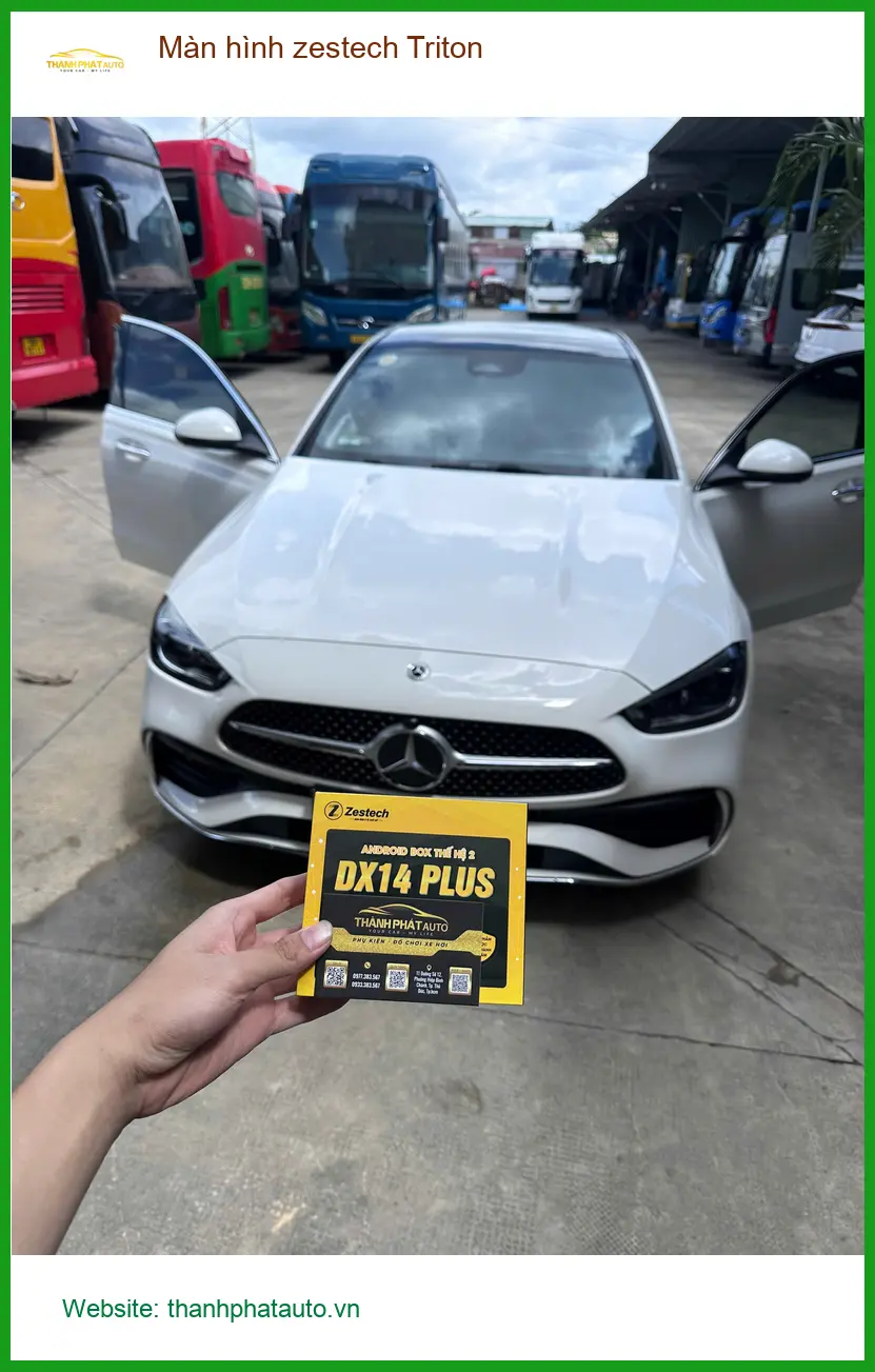 Anh Minh lắp Màn hình Zestech Triton tại Quận Thủ Đức để nâng tầm trải nghiệm lái ảnh thực tế 3