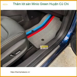 Địa Chỉ Lắp Thảm Lót Sàn Ô Tô lót sàn Minio Green Củ Chi - Giá Tốt TPHCM