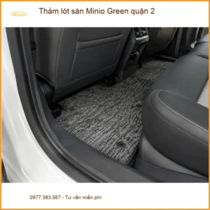 Nơi May Thảm Lót Sàn Ô Tô lót sàn Minio Green quận 2 - Giá Tốt TPHCM