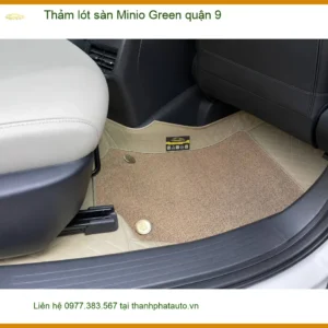 Địa Chỉ Lắp Thảm Lót Sàn Ô Tô lót sàn Minio Green quận 9 - Giá Tốt TPHCM - Ảnh 3