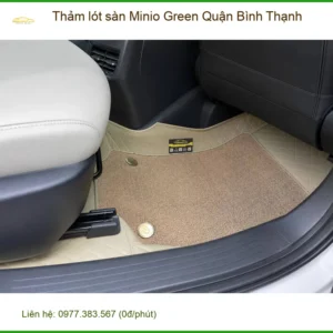 Trung Tâm May Thảm Lót Sàn Ô Tô lót sàn Minio Green Quận Bình Thạnh - Giá Tốt TPHCM