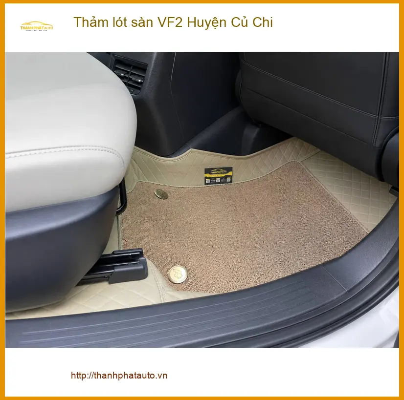 Trung Tâm May Thảm Lót Sàn Ô Tô lót sàn VF2 Huyện Củ Chi - Giá Tốt TPHCM