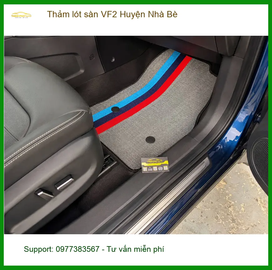 Trung Tâm Lắp Thảm Lót Sàn Ô Tô lót sàn VF2 Huyện Nhà Bè - Thi Công Chuyên Nghiệp ảnh thực tế 2