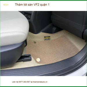 Trung Tâm May Thảm Lót Sàn Ô Tô lót sàn VF2 quận 1 - Giá Tốt TPHCM - Ảnh 3