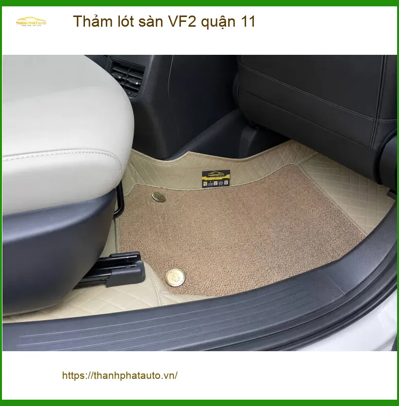 Địa Chỉ Lắp Thảm Lót Sàn Ô Tô lót sàn VF2 quận 11 - Giá Tốt TPHCM ảnh thực tế 2