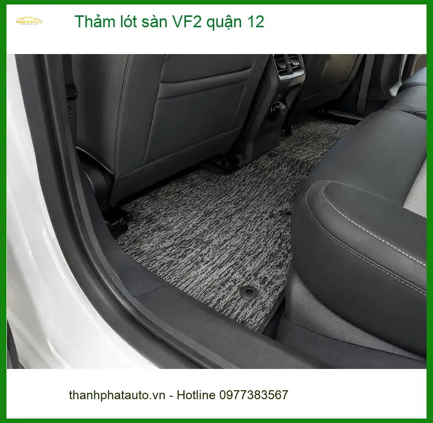 Địa Chỉ Lắp Thảm Lót Sàn Ô Tô lót sàn VF2 quận 12 - Giá Tốt TPHCM ảnh thực tế 2