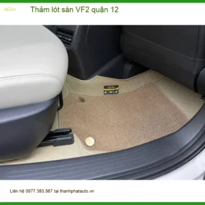 Địa Chỉ Lắp Thảm Lót Sàn Ô Tô lót sàn VF2 quận 12 - Giá Tốt TPHCM - Ảnh 3