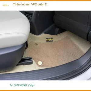Trung Tâm Lắp Thảm Lót Sàn Ô Tô lót sàn VF2 quận 2 - Giá Tốt TPHCM