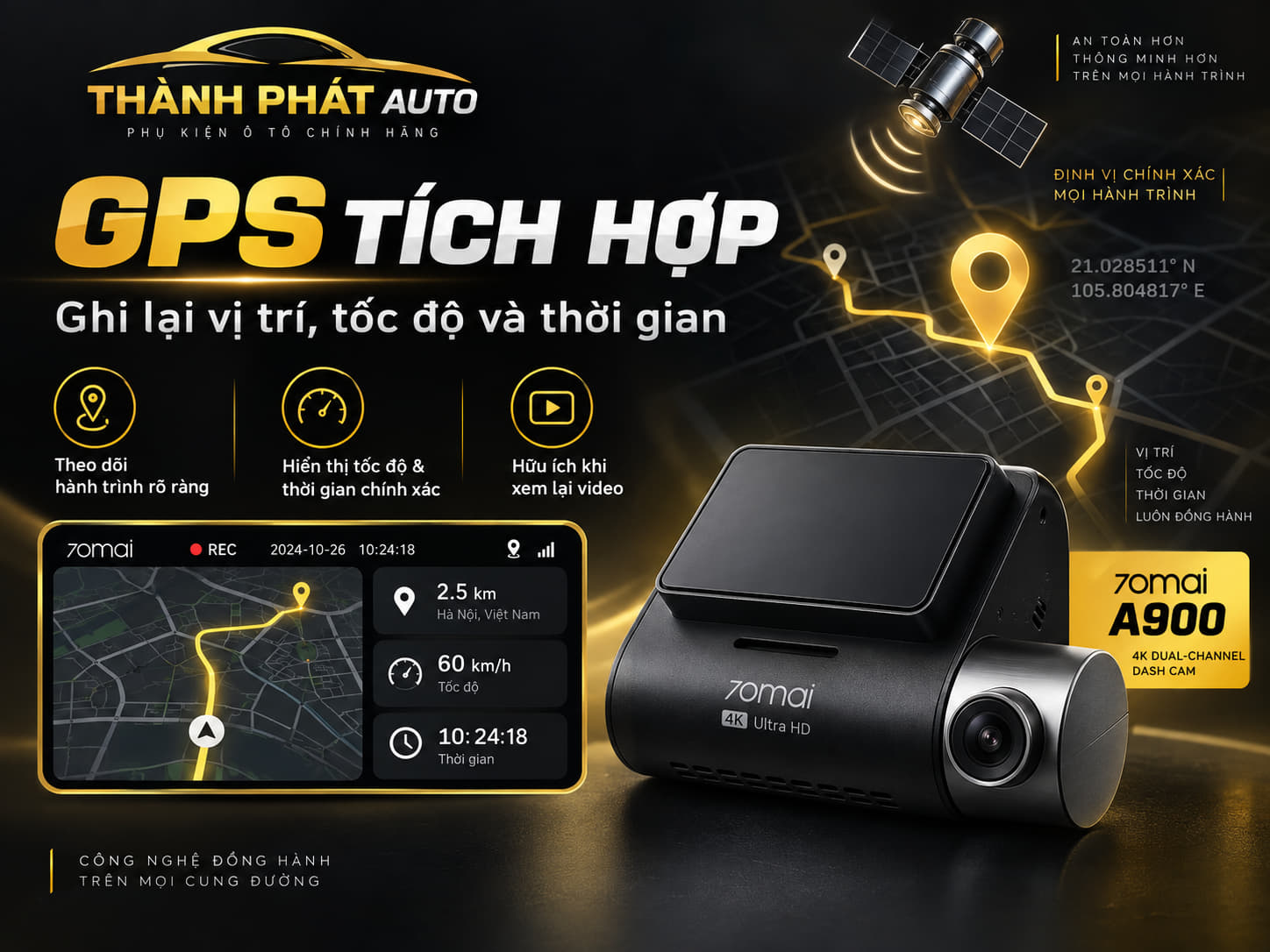 Camera Hành Trình 70mai A900