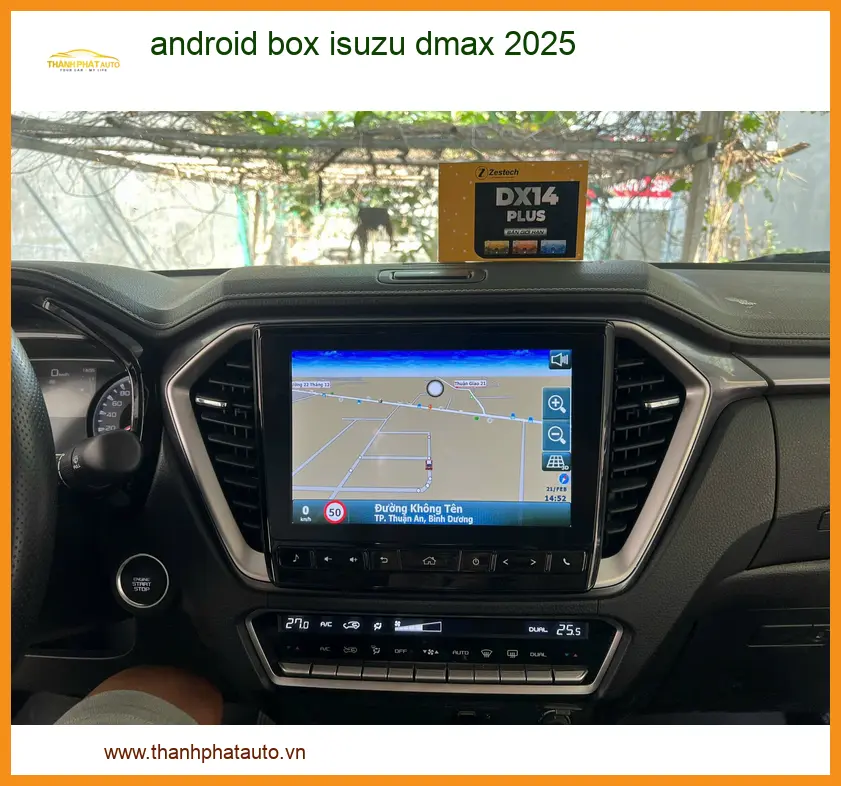 Android Box Thông Minh Isuzu D-Max 2025 - Trung Tâm Lắp Đặt Uy Tín TPHCM