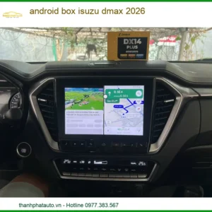 Android Box Thông Minh Isuzu Dmax 2026 - Địa Chỉ Lắp Đặt Uy Tín TPHCM