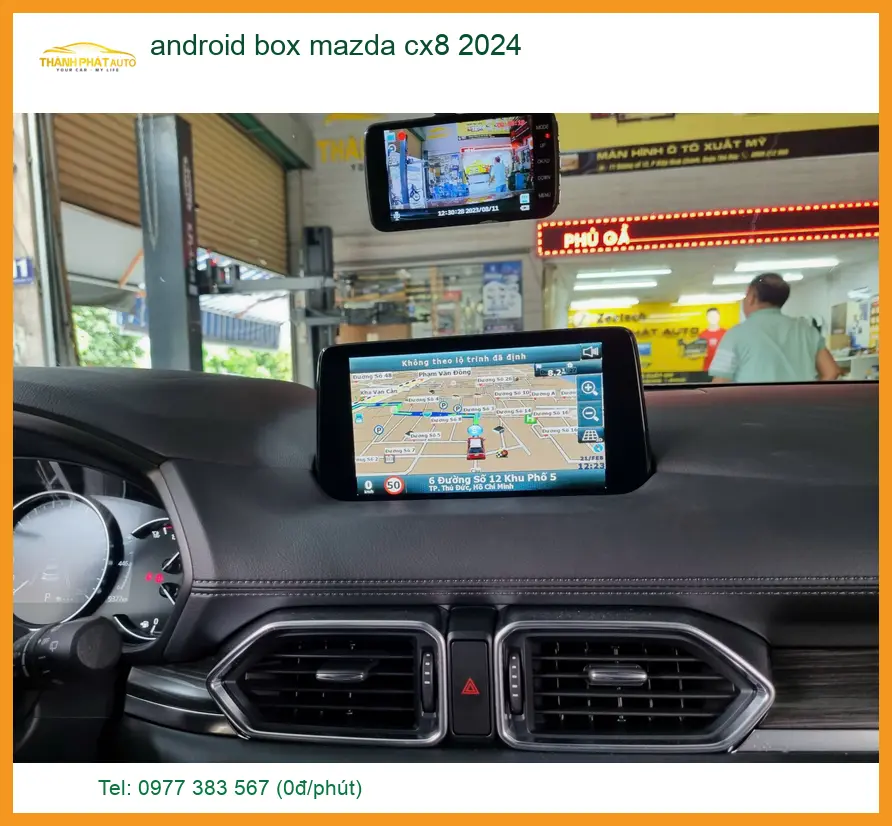 Màn Hình Android Box Mazda CX8 2024 - Trung Tâm Lắp Đặt Chính Hãng Giá Tốt TPHCM