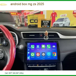 Android Box Thông Minh AI Carplay MG ZS 2025 - Địa Chỉ Lắp Đặt Uy Tín TPHCM