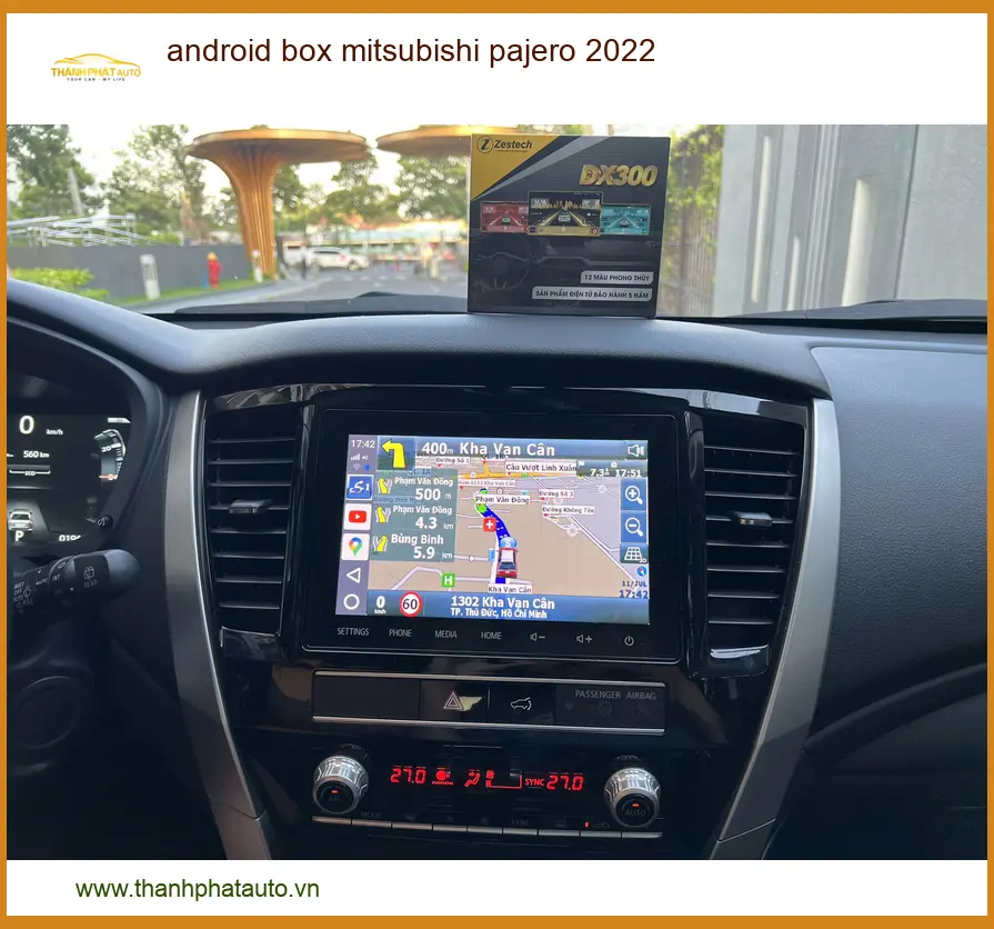 Android Box Mitsubishi Pajero 2022 - Trung Tâm Nâng Cấp Chính Hãng TPHCM